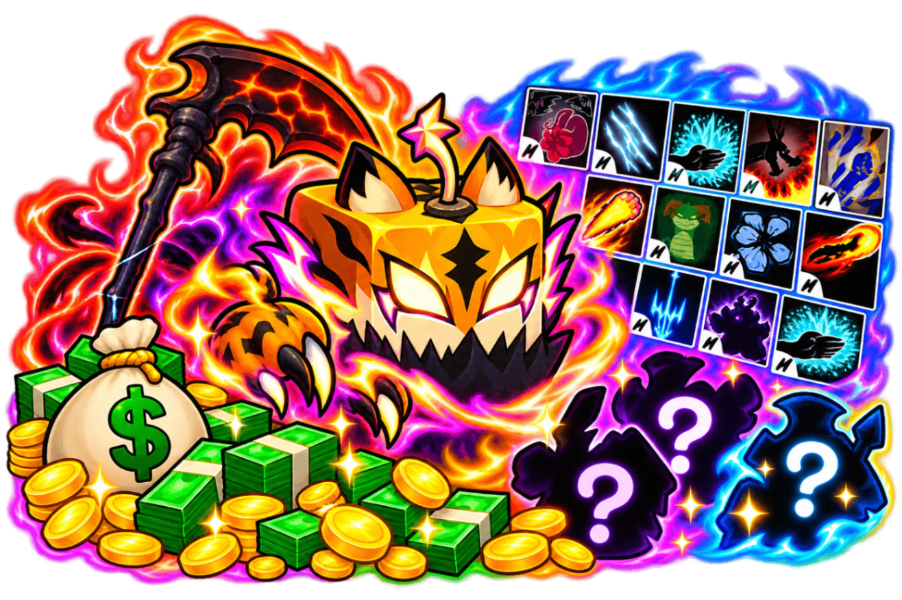 🐯 LVL 2000+ FRUTA TIGER GARANTIDA NO INVENTÁRIO